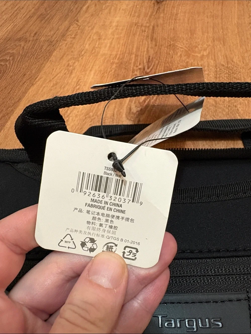Targus nwt black
